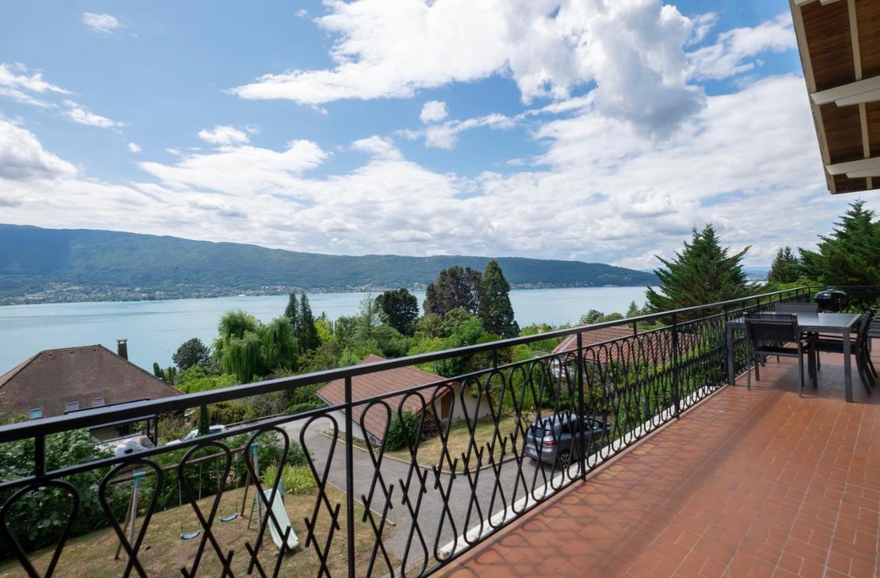 Апартаменти T4 Avec Vue Imprenable Sur Le Lac D'Annecy Веріє-дю-Лак Екстер'єр фото